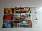 1977 Chevrolet El Camino Original Dealer Showroom Sales Brochure 