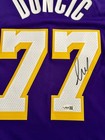 Los Angeles Lakers Luka Doncic Signed Jersey Authentic Nba Jsa Coa 2025