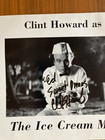Clint Howard Photo Auto As The Ice Cream Man Movie Photo Signed 8x10 Autographed
