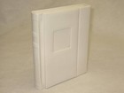8x10 Ivory Self Mount Wedding parent Photo Album - 20 Side  engraving Available 