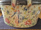 Vintage Tri Chem Liquid Embroidery Oval Tin