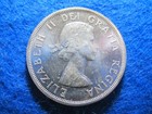 1963 Canada Silver Dollar - Nice Bright Uncirculated - Bit Hazy