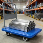 Foldable Hand Truck Dolly 660 Lbs Capacity Heavy Duty Moving Platform Cart