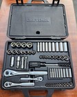 Vintage Craftsman 90pc Tool Set Sae metric 1 4  3 8  1 2  All 6 Pt Set 33190 Usa