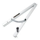 Powertec 71035 Table Saw Angle Cutting Jig For Creating Tapered Cuts   24-inch