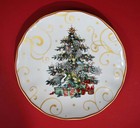 Williams Sonoma  twas The Night Before Christmas Dinner Plates 11  Tree S 4 New