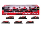 Burago 1 43 Scale Formula F1 Die Cast Racing Car 6-pack Set