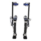 15-23 Inch Adjustable Aluminum Drywall Stilts Tool For Painter Taping Tool Black