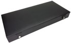 Flat Storage Box Fr Up To 4  Staunton Chess Men Set Black Faux Leather 3 75 