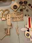 Rare Estate Find Extra Balsa  Wood  Vintage  Model  Airplane Kit  Extra Pieces 