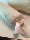 Glenna Jean Ava Pink Dot Scroll Pillow   Square Pillow Baby Girl Nursery Decor