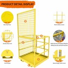 45x43inch Forklift Cage Work Platform Safety Cage Steel Construction Lift Basket