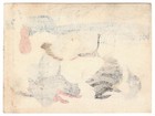 Famous Places In Edo  Ryogoku  original Japanese Shunga Erotic Woodblock Print 