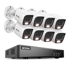 Annke 5mp Lite 8ch Dvr 1080p Color Security Camera System Human Detection Ip67