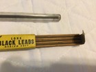 Vintage Scripto Long Black Mechanical Leads In Box  extra Strong  -