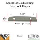 Andersen Shim For Double Hung Sash Lock Keeper Spacer Stone Shim Spacer