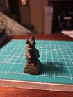 18th Century Bronze Mythical Singh Lion Opium Weight 5 8