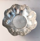 Juarez Prieto Mexico 950 Sterling Silver Hammered Fluted Bowl 6  Diameter