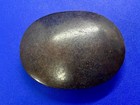 Polished Dome Dark Brown Color Oval Vintage Belt Buckle For 1 25  Wide Belt