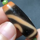 Magic Tibetan Old Agate Dragon Skin 1eye Stars Totem Dzi Bead Amulet12 32 4mm