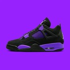 New  men s  Jordan 4  purple Thunder  Men s New Ct8527-018 - Size Us 7-12