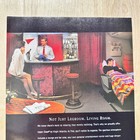 1996 Virgin Atlantic Airlines Sleeper Bar Vintage Print Ad Plane Travel Advert