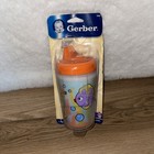 Vintage Gerber Fun Grips Insulated Cool Spill Proof Cup 9oz Nos New