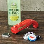 Beer Cap Gun Funny Launcher Shooter Bottle Opener Creative Drinking Game Family