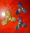 3 Metal Dragon Wing Eye Catching Fidget Spinner Toy