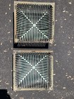 Antique Pair Dave And Levy Drain Covers   Copper  brass Cast