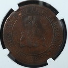 Lc-1 Ngc Vf Details One Penny Token 1815 Magdalen Island Lower Canada Breton 520