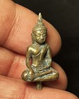 Old Thai Buddha Amulet  Phra Yod Thong Ayutthaya Bronze  Good Luck