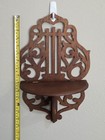 Vintage Hanging Wall Shelf Farmhouse Victorian Wood Shelf