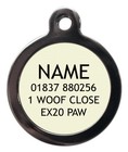 Weimaraner Pet Id Tag Dog Tags For Dogs Personalised Name Tag For Collar