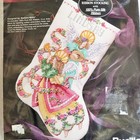 Bucilla Hark The Herald Angels 83308 Silk Ribbon Embroidery Kit New 