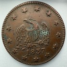 1837 New York S  Maycock   Co Pencil Case Manufacturers Hard Times Token Ht-290