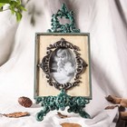 Cast Iron Cookbook Stand - 15 6  Large Ornate Metal Easel For Counter - Heavy   