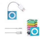 Usb Charger Data Sync Cable 3 5mm Audio Cord For Ipod Shuffle 3rd 4th Gen