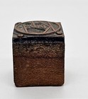 Letterpress Type Printing Block Kirby Logo Advertising Metal On Wood Printer Cut