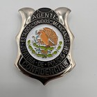 Vintage Mexican Secret Service D f  Badge Obsolete