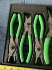 Snap On Snap Ring Pliers Set  Green  Used Once      good Shape    