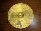  18    K  Zildjian Medium Thin Dark Crash 1500g  Nice Patina  No Cracks issues 