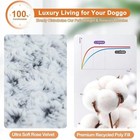Small Medium Large Long Plush Pet Dog Bed Dog Cat Puppy Kennel Dog Mat House