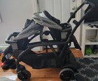 Modes Duo Double Stroller By Graco   27 Riding Options For 2 Kids  Black