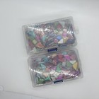 Swpeet  set Of 2   1 Pound Mosaic Tiles Mixed Colors Shapes Mosaic Glass Pieces