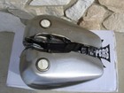 5 Gallon Flatside Fat Bob Fuel Split Gas Tank Evo 1984-1999 Harley Softail
