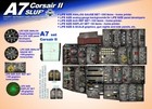 A7 Cosair Ii Sluf  Cockpit Instrument Panel Cdkit