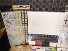Huge Scrapbook Lot mixed Themes paper-stamps-dies-folders-stickers-bling new