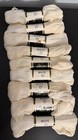 9 Skeins Vintage Lily Daisy 500-yard Mercerized Crochet Cotton White 45 Made Usa