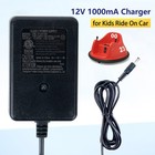 12v 1a Battery Charger For Kids Ride On Toys  Cars Suv Jeep Bumper Power Adapter